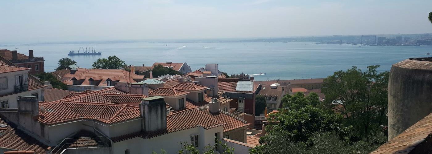 Vue panoramique d'une ville européenne historique avec architecture classique et fleuve